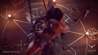 Tomb Raider lara croft Halloween :Wildeerstudio